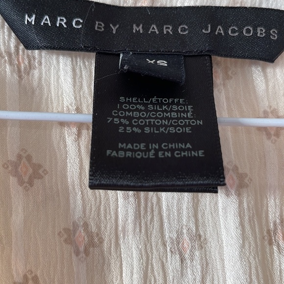 Marc by Marc Jacobs silk striped tunic blouse 🛑SOLD LINCOLN RD - Picture 7 of 7